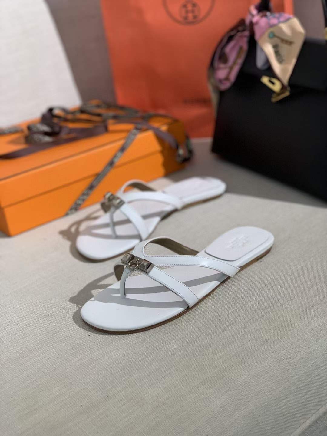 Women H*ermes Top Sandals