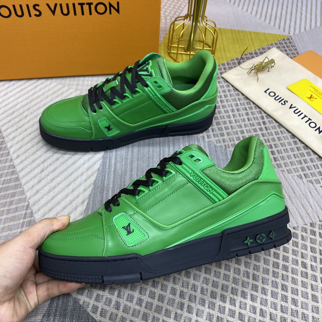 Men L*ouis V*uitton Top Sneakers