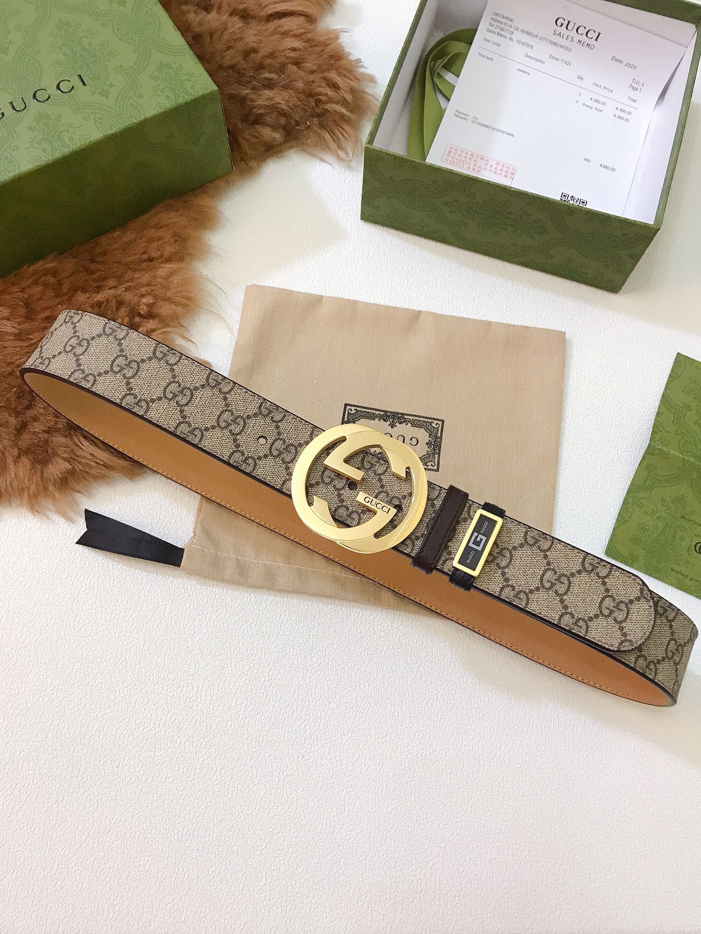 G*ucci Belts Top Quality 38MM