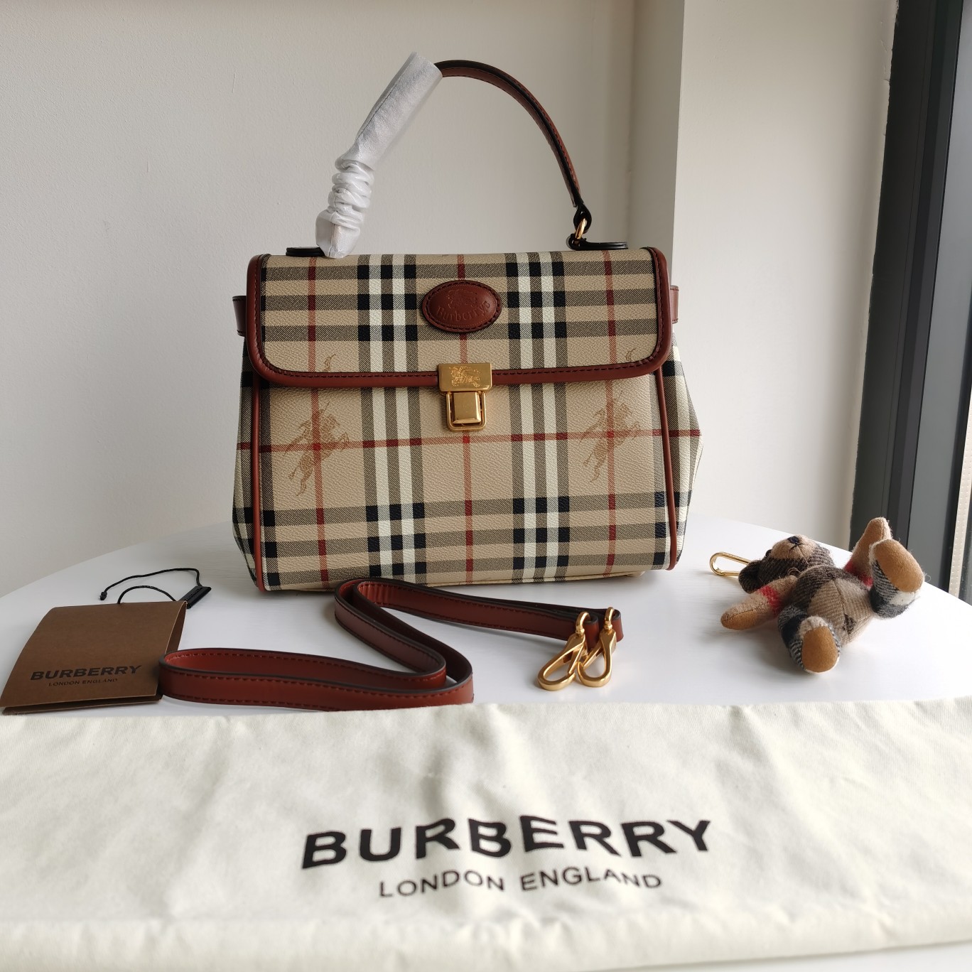 B*urberry Bag Top Quality 26*7*22cm