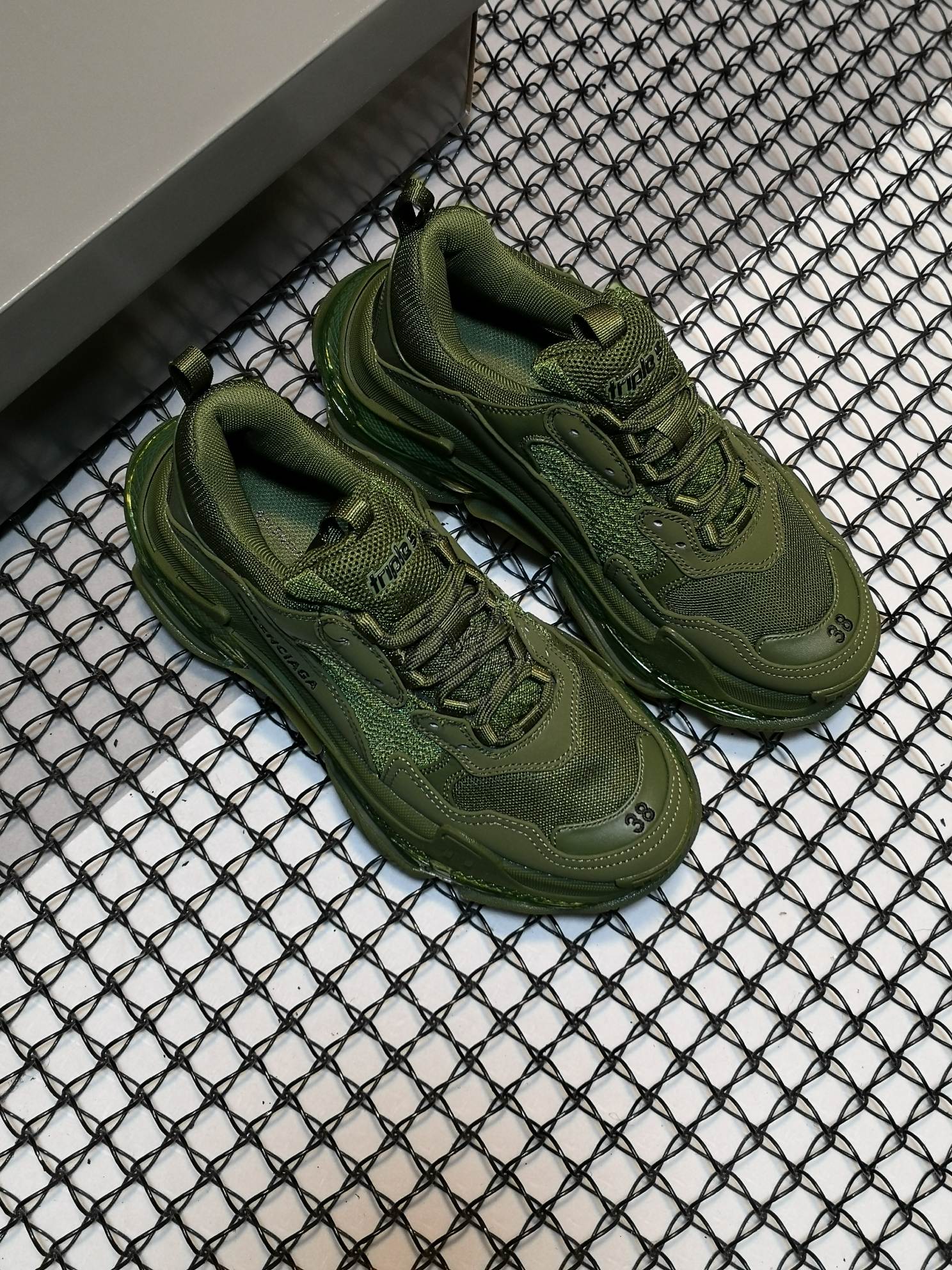 Men Women B*alenciaga Top Sneakers