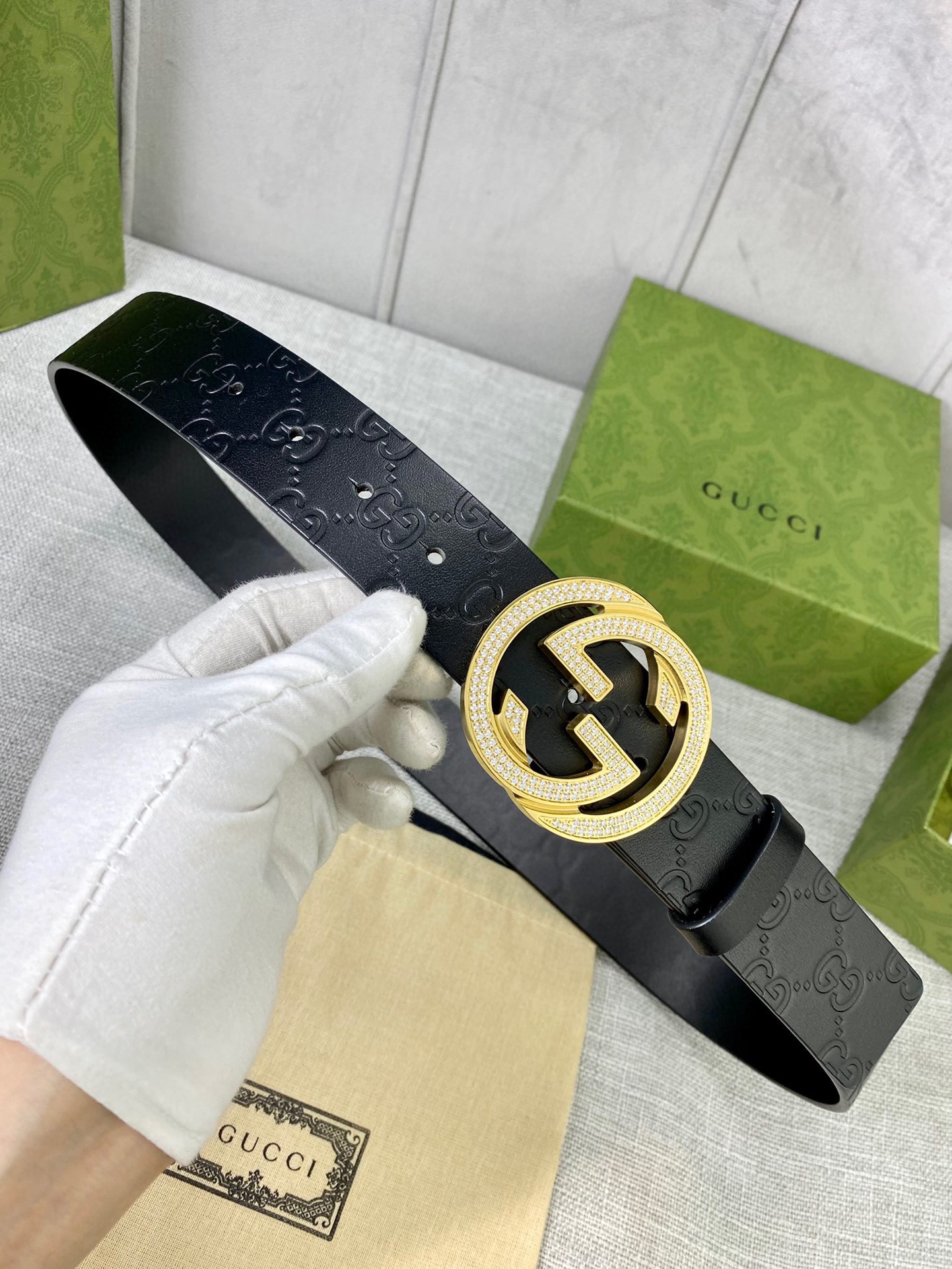 G*ucci Belts Top Version 40MM