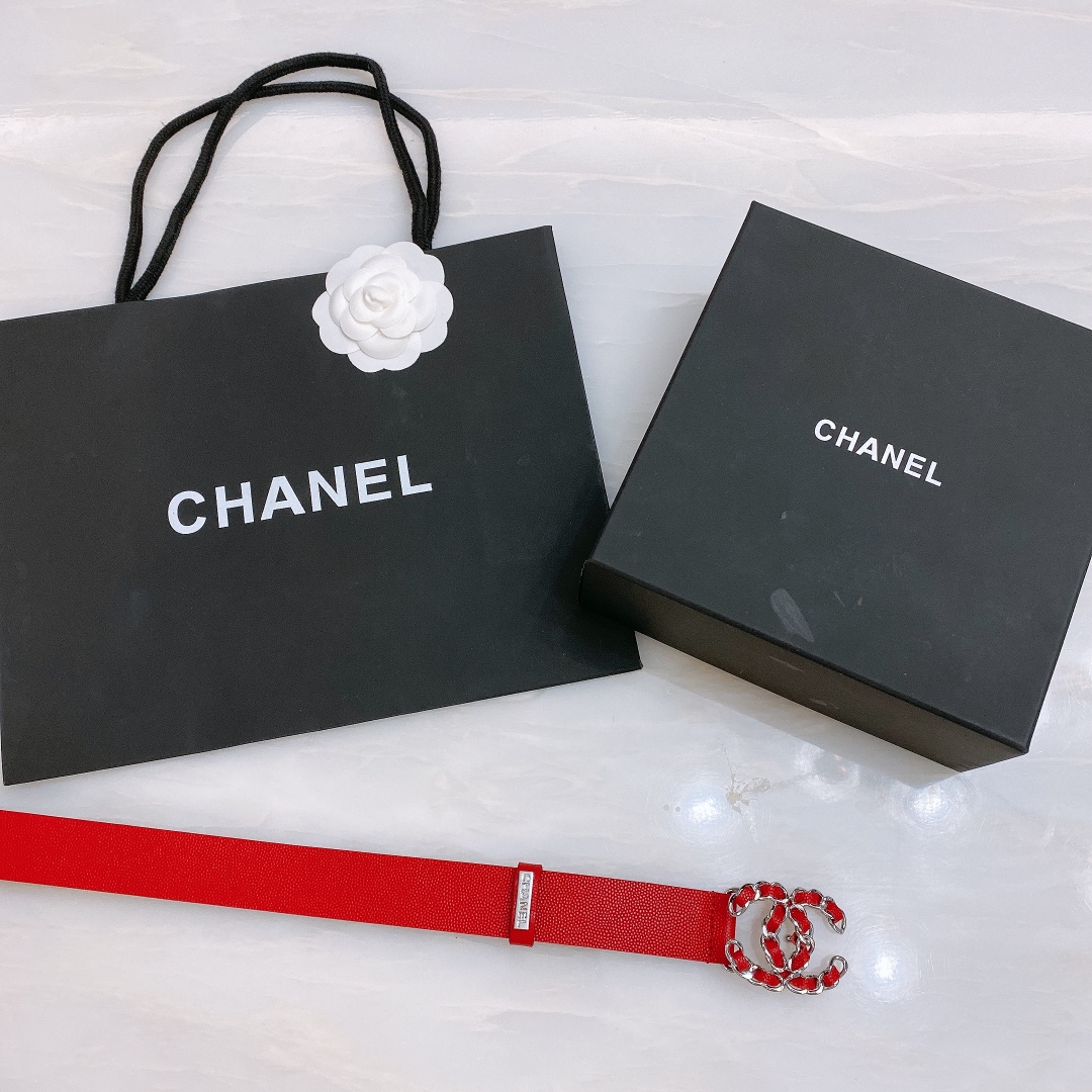 C*hanel Belts Top Quality 30MM