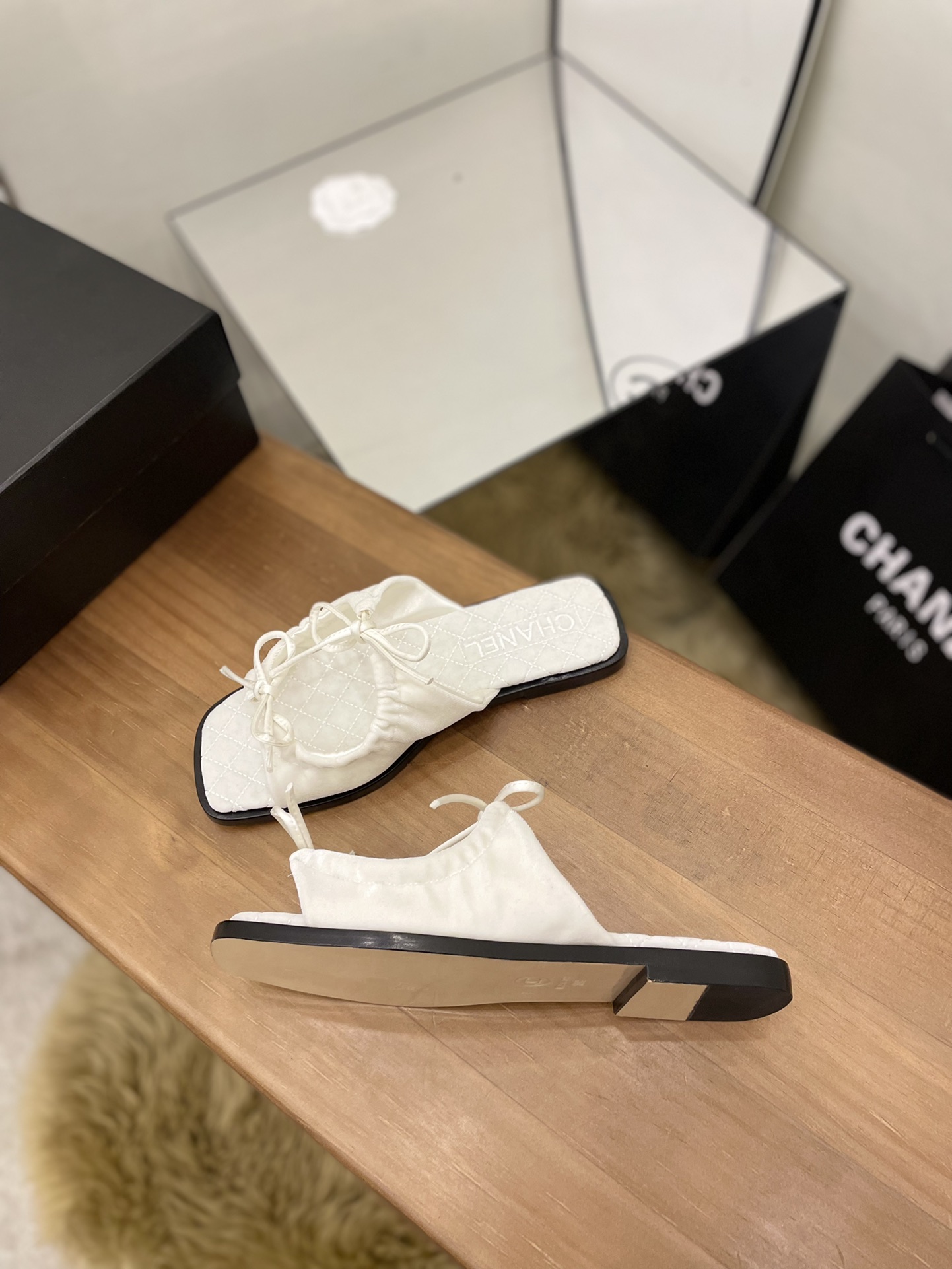 Women C*hanel Top Sandals