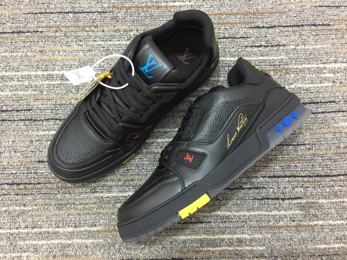 Men L*ouis V*uitton Top Sneakers