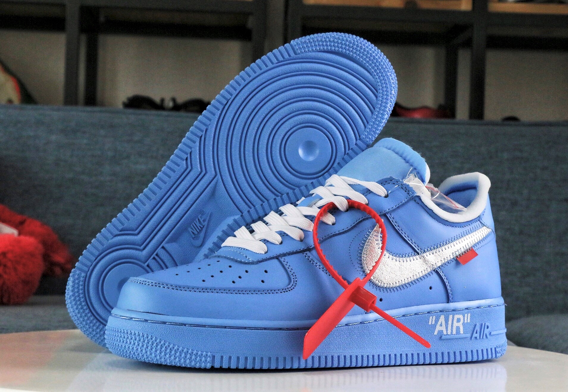 from Air Force 1 Low Off-White MCA University Blue