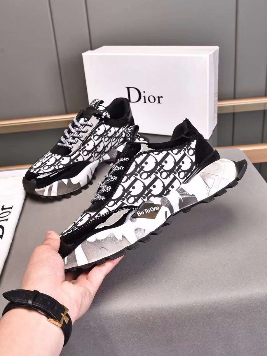 Men D*ior Top Sneaker