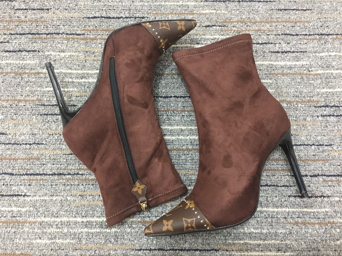 Women L*ouis V*uitton Top Sneaker