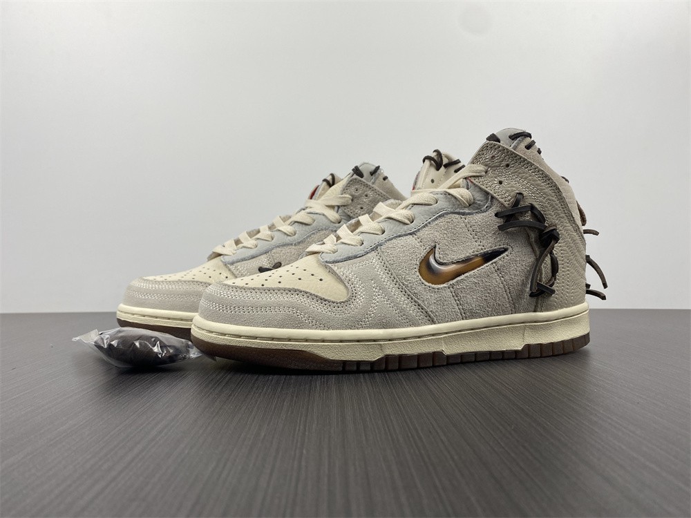 from Nike Dunk SB High Bodega Sail Multi CZ8125-100