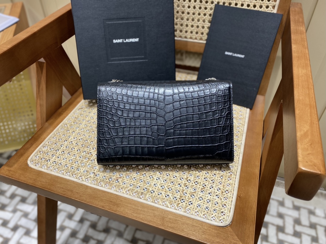 Y*SL Bag Top Quality 24*14.5*5.5 cm