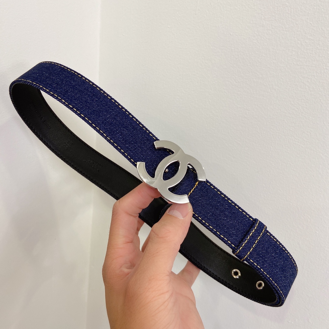 C*hanel Belts Top Quality 30MM