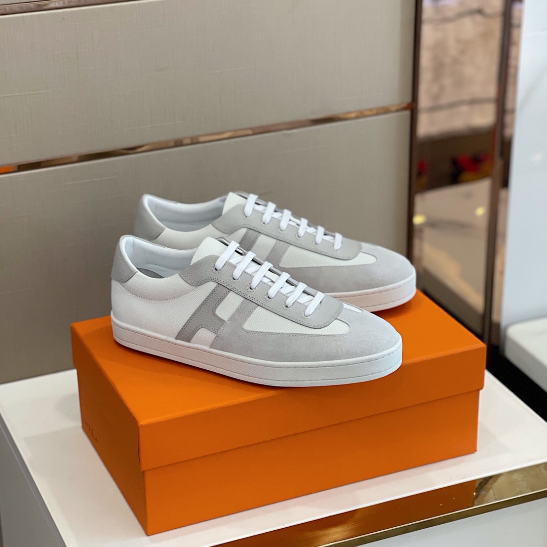 Men H*ermes Top Sneaker