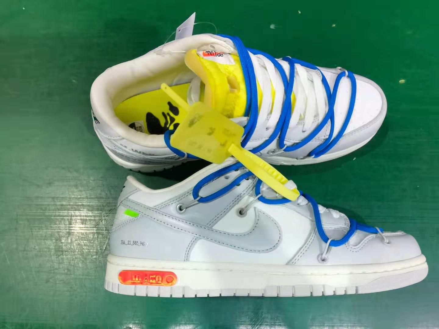 from O*ff-W*hite x Nike Dunk Low