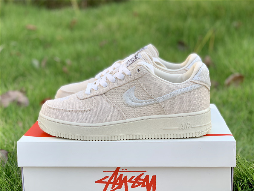 from Stussy x Nike Air Force 1 Low “Fossil Stone”