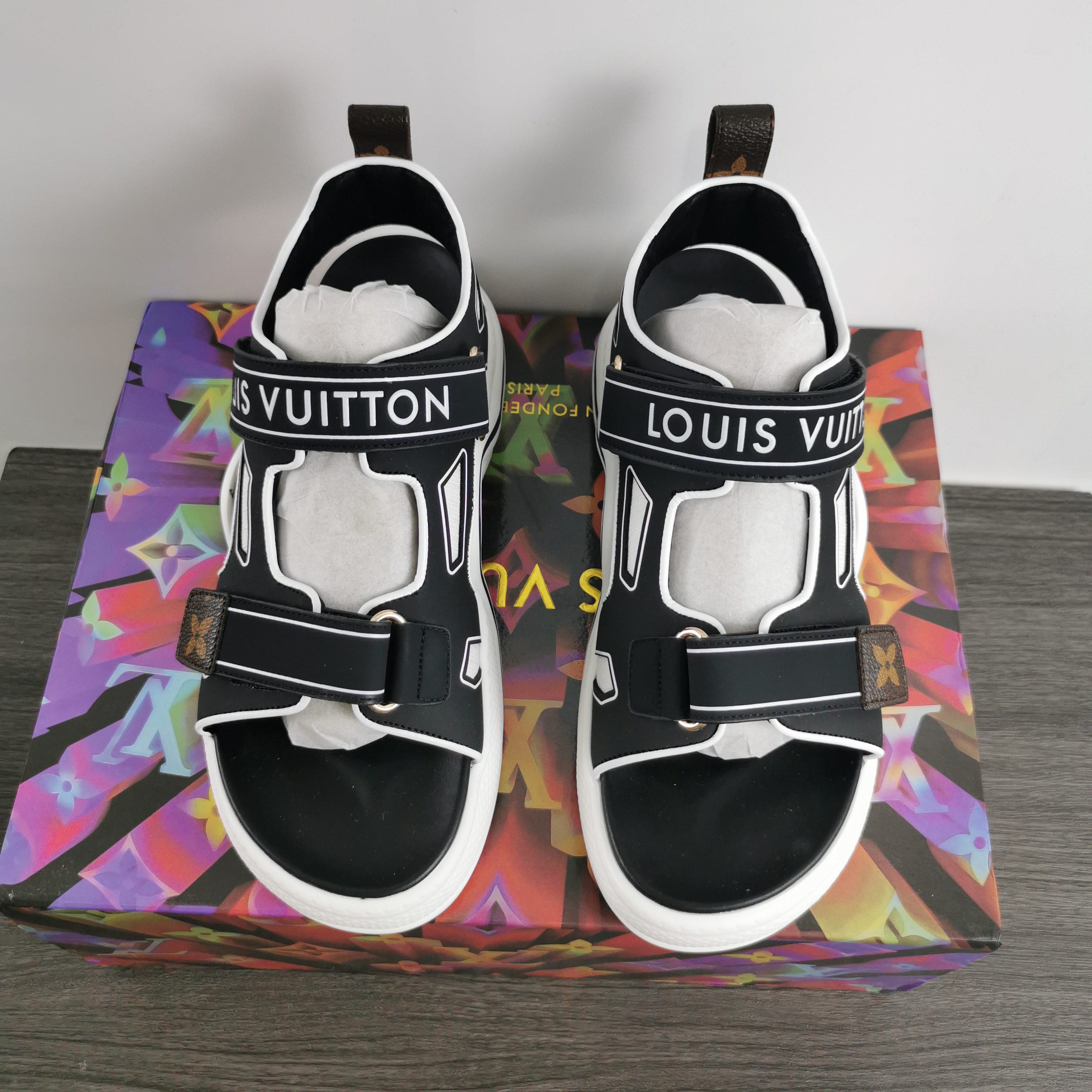 Women L*ouis V*uitton Top Slippers