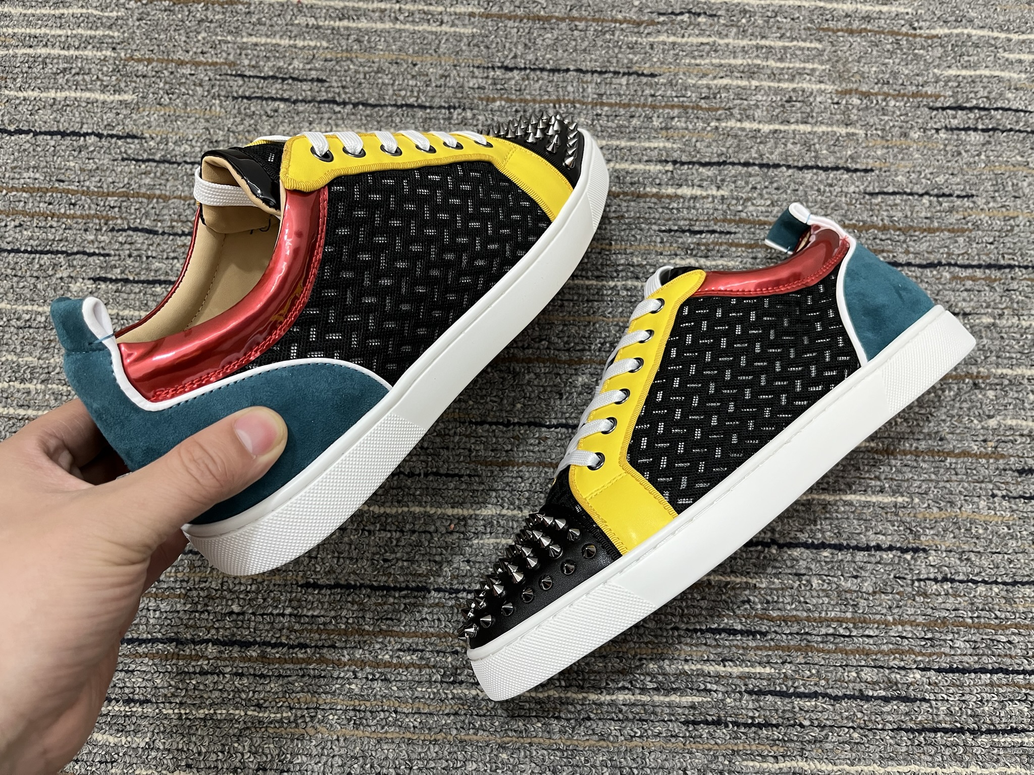 Men C*hristian L*ouboutin Low Top Sneakers