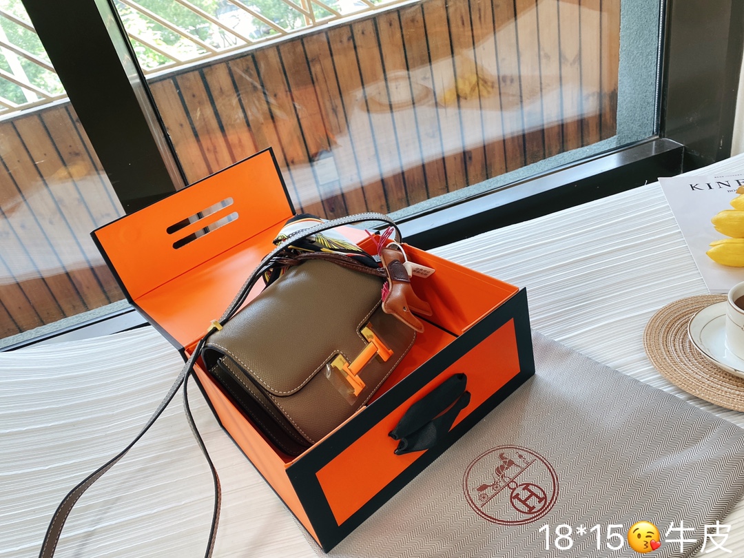 H*ermes Top Bag 18*15CM