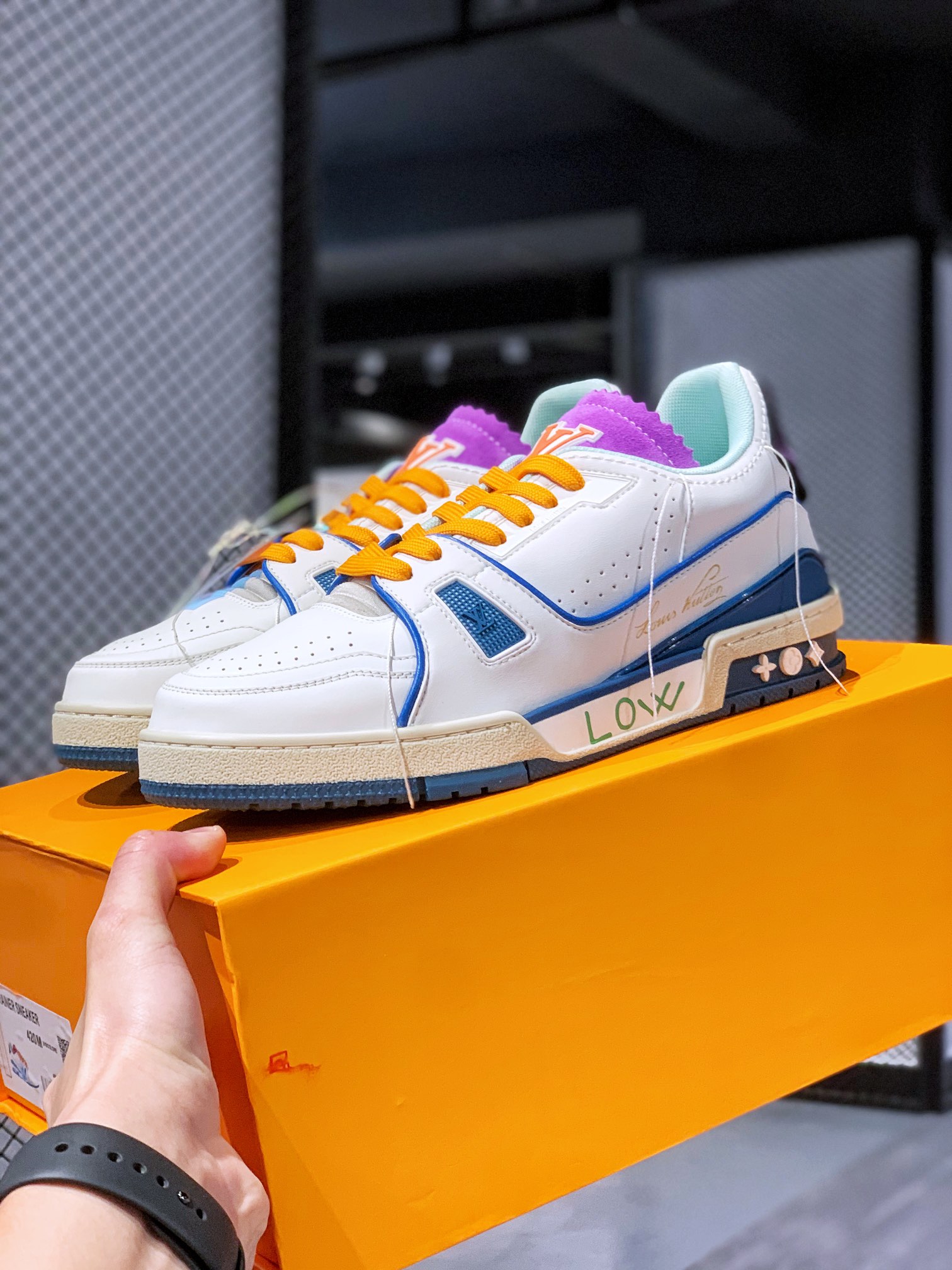 Men L*ouis V*uitton Top Sneaker