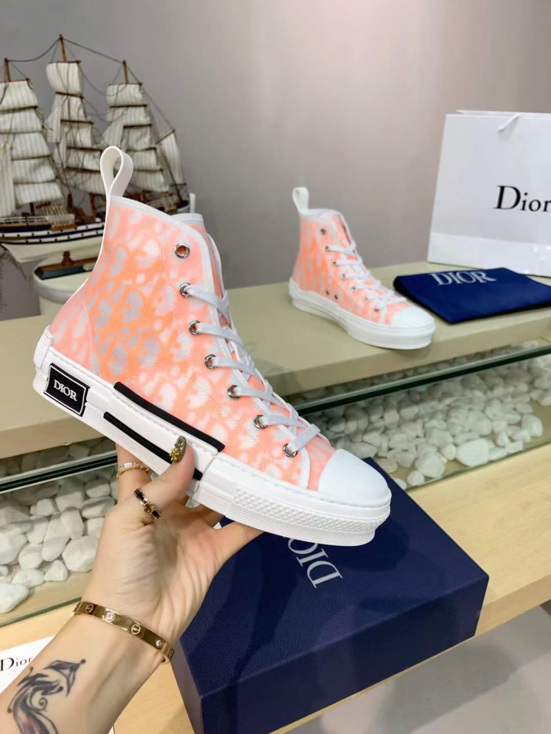 Men Women D*or Top Sneaker