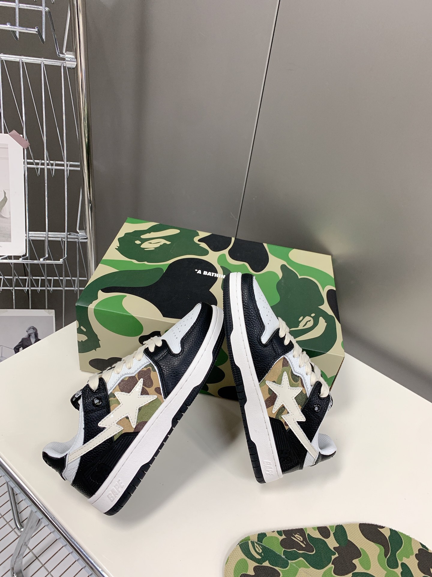 Men Women B*ape Top Sneaker