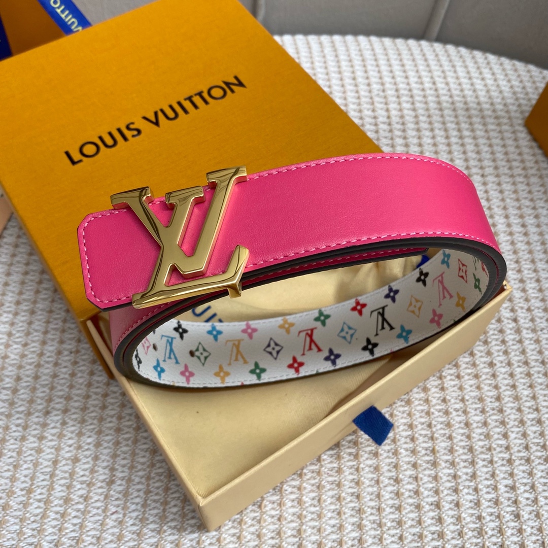 L*ouis V*uitton Belts Top Quality 35MM