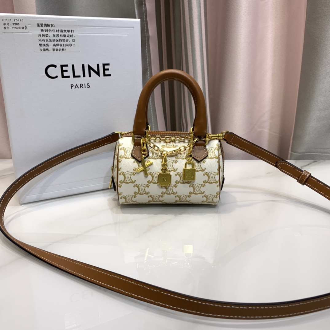 C* eline Top Bag 14Γ9.5Γ8cm