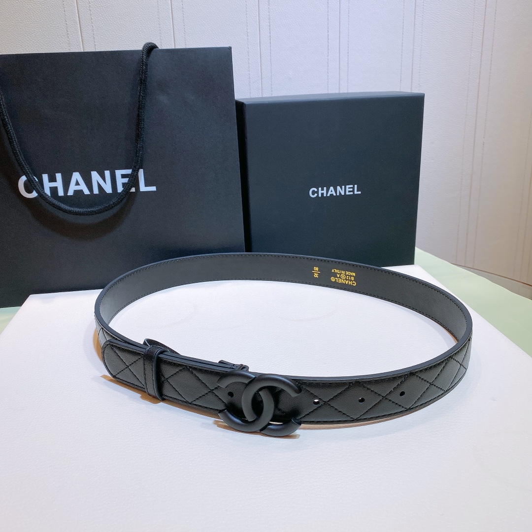 C*hanel Belts Top Quality 30MM