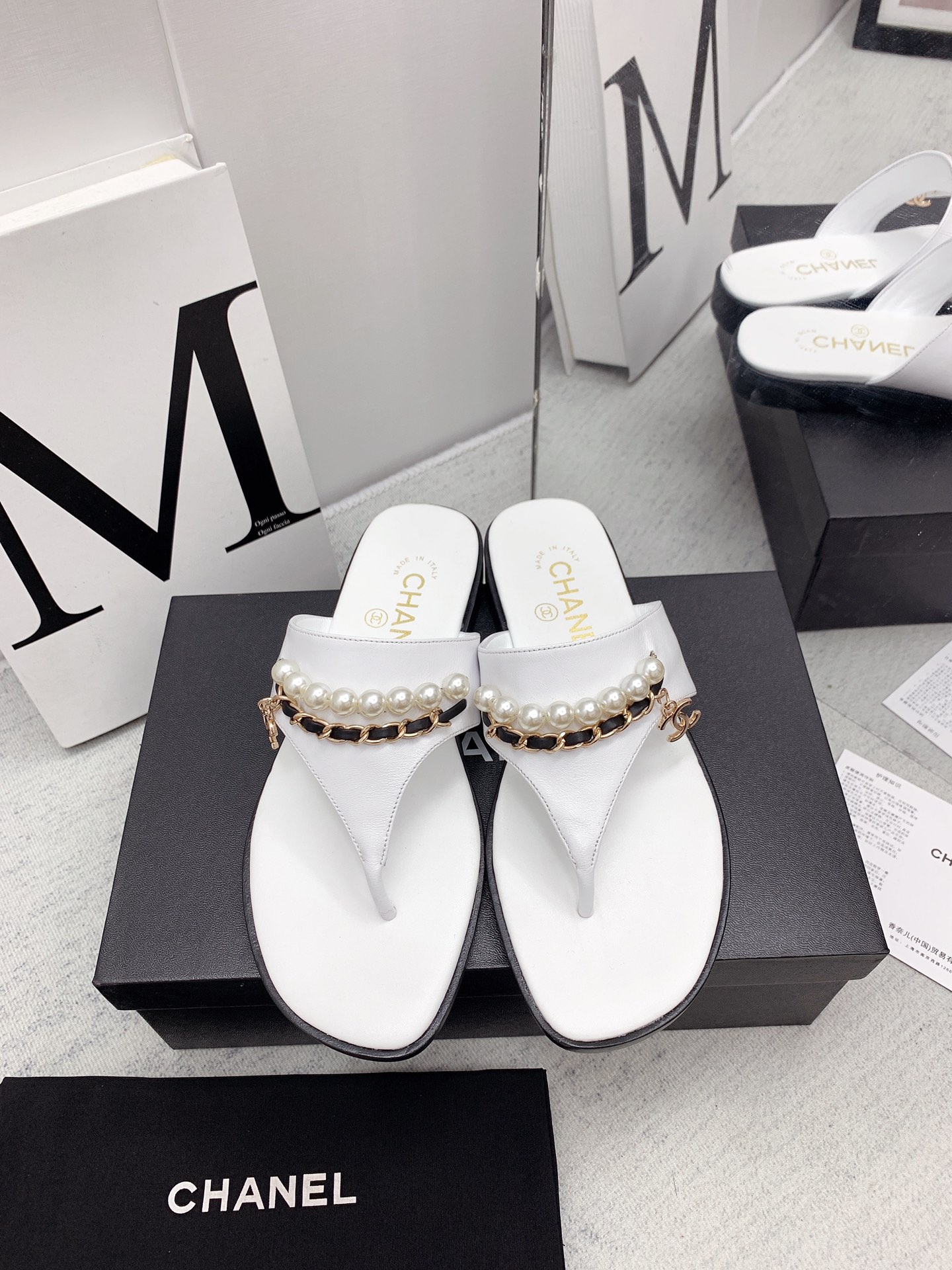 Women C*hanel Top Sandals