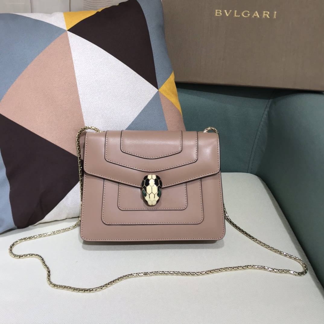 B*vlgari Top Bag 20*14*4.5cm