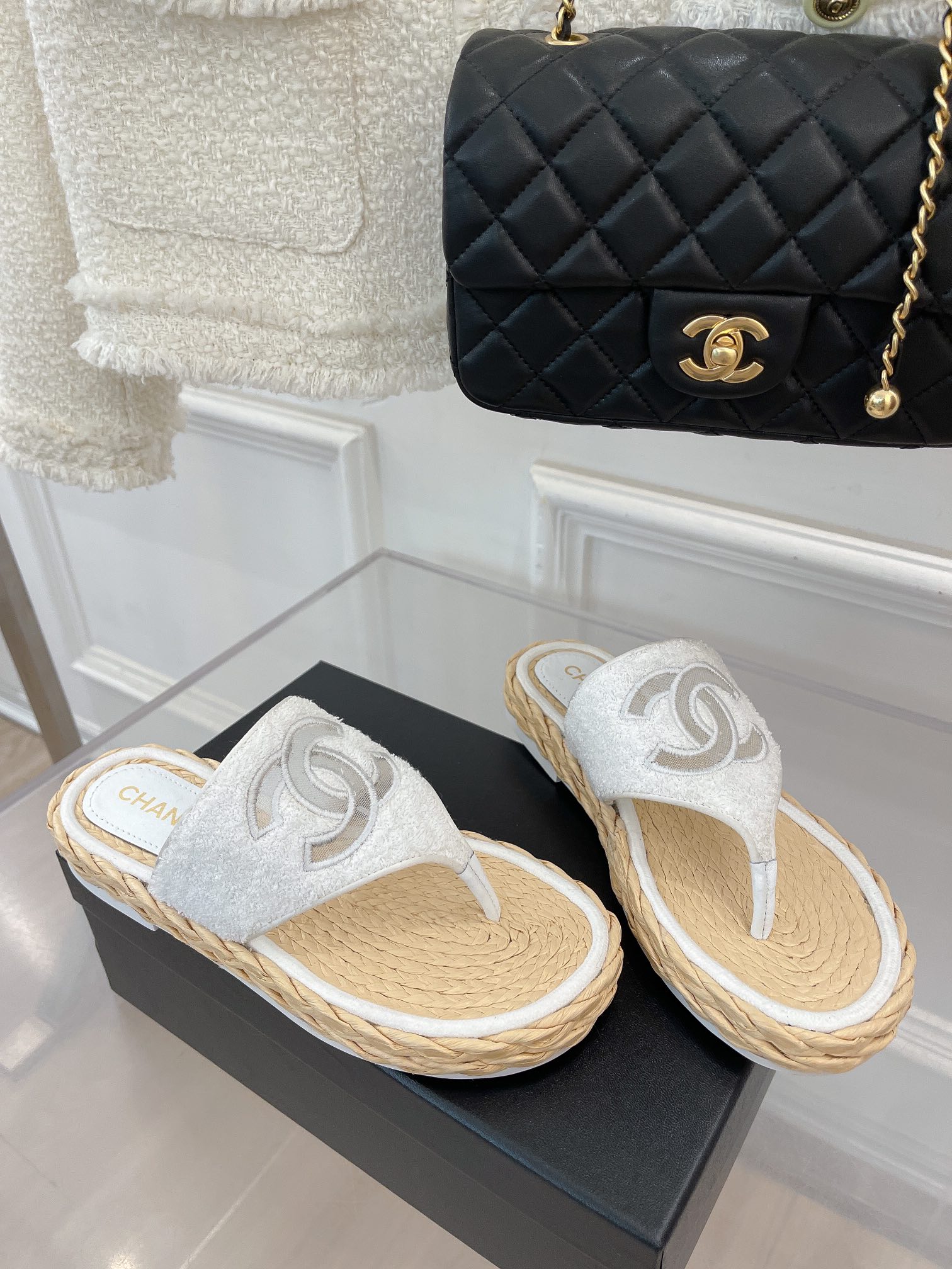 Women C*hanel Top Sandals