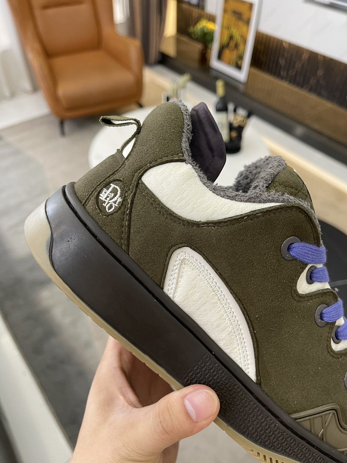 Men Women D*ior Top Sneakers