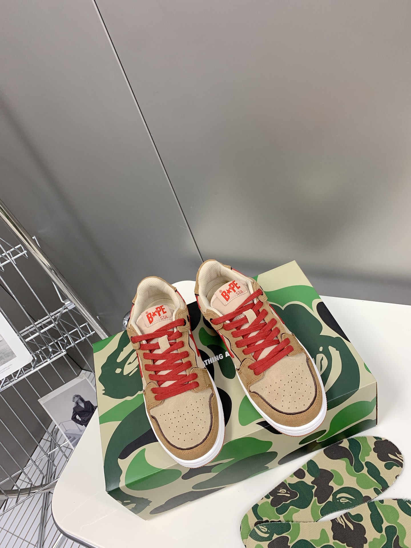 Men Women B*ape Top Sneaker