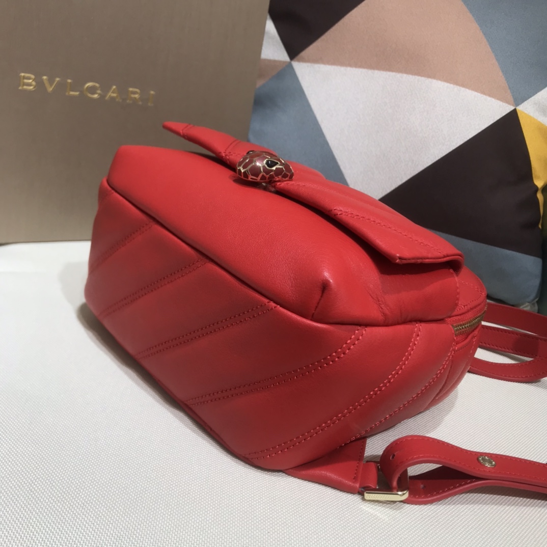 B*vlgari Top Bag 18 * 22 * 11cm