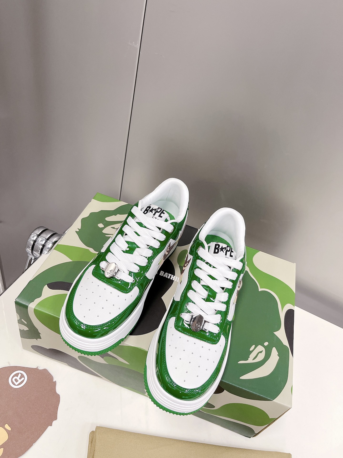 Men Women B*ape Top Sneaker