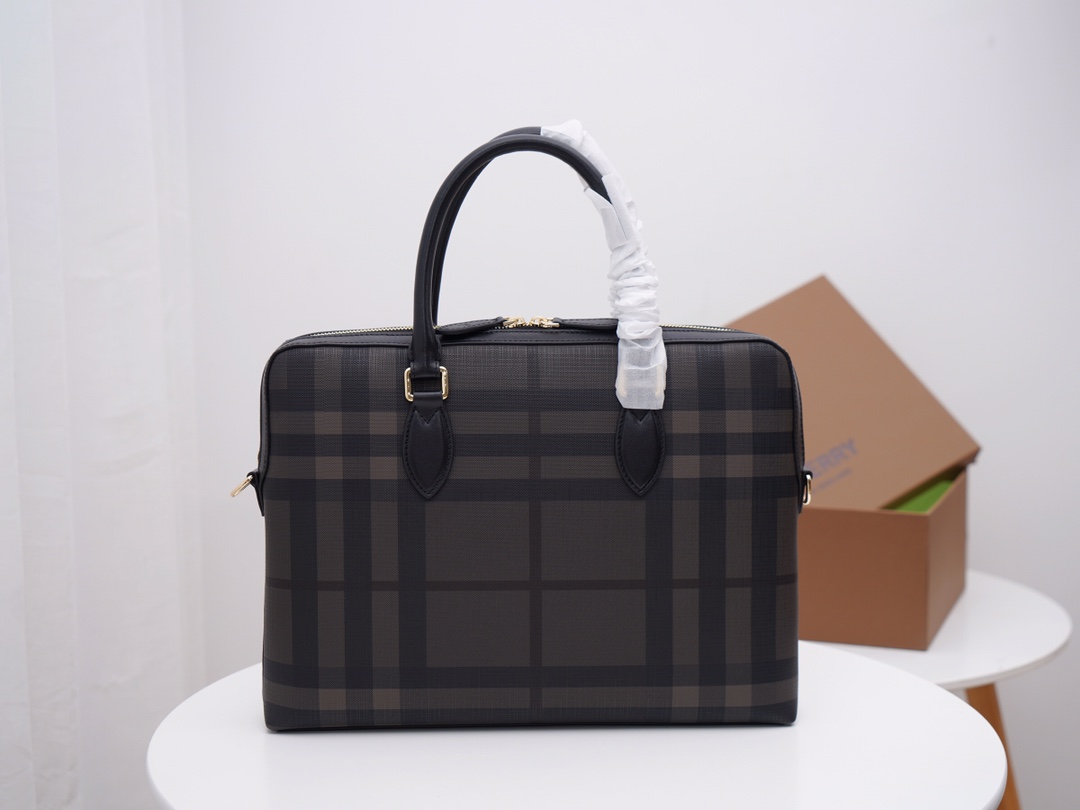 B*urberry Top Bag 37*27*7cm