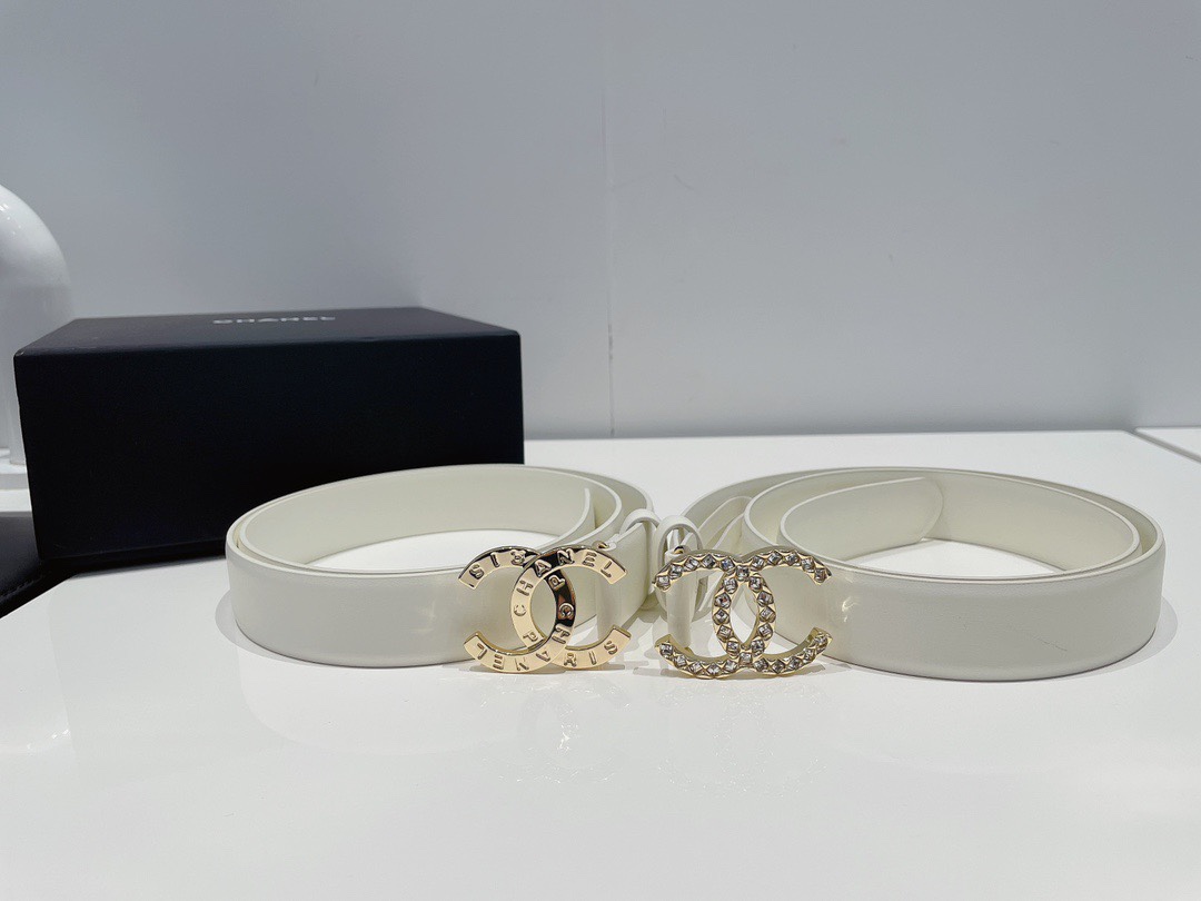 C*hanel Belts Top Quality 30MM
