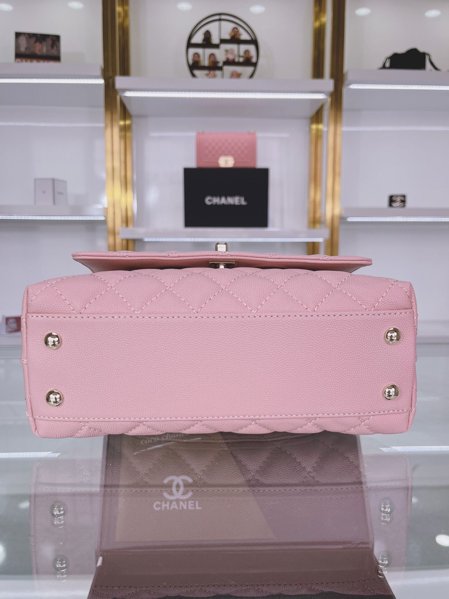 C*hanel Top Bag 14*24*10CM