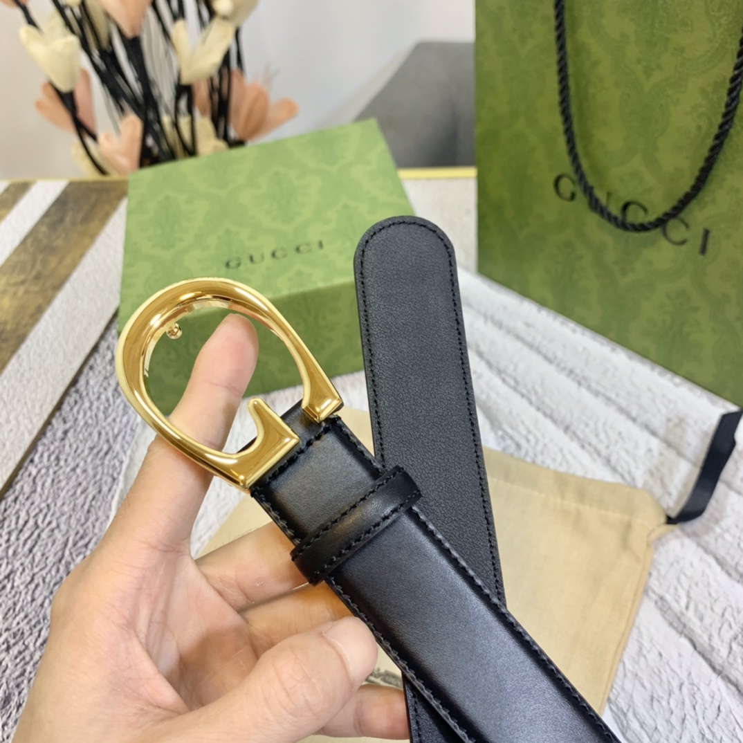 G*ucci Belts Top Version 3.0cm