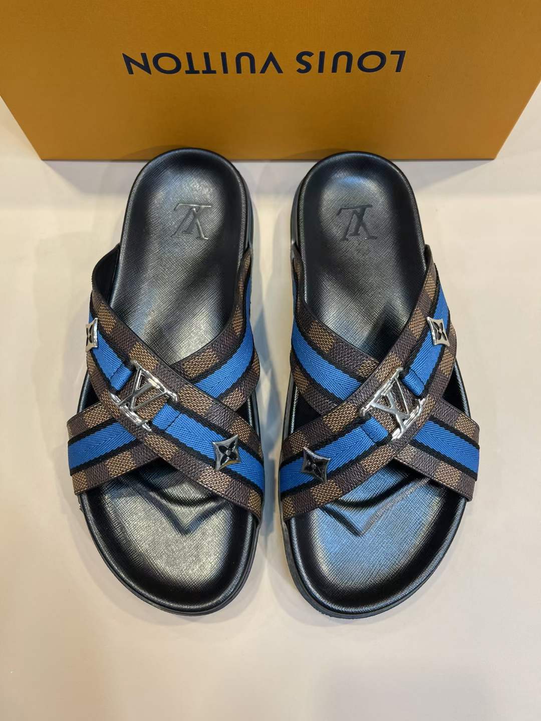 Men L*ouis V*uitton Top Sandals