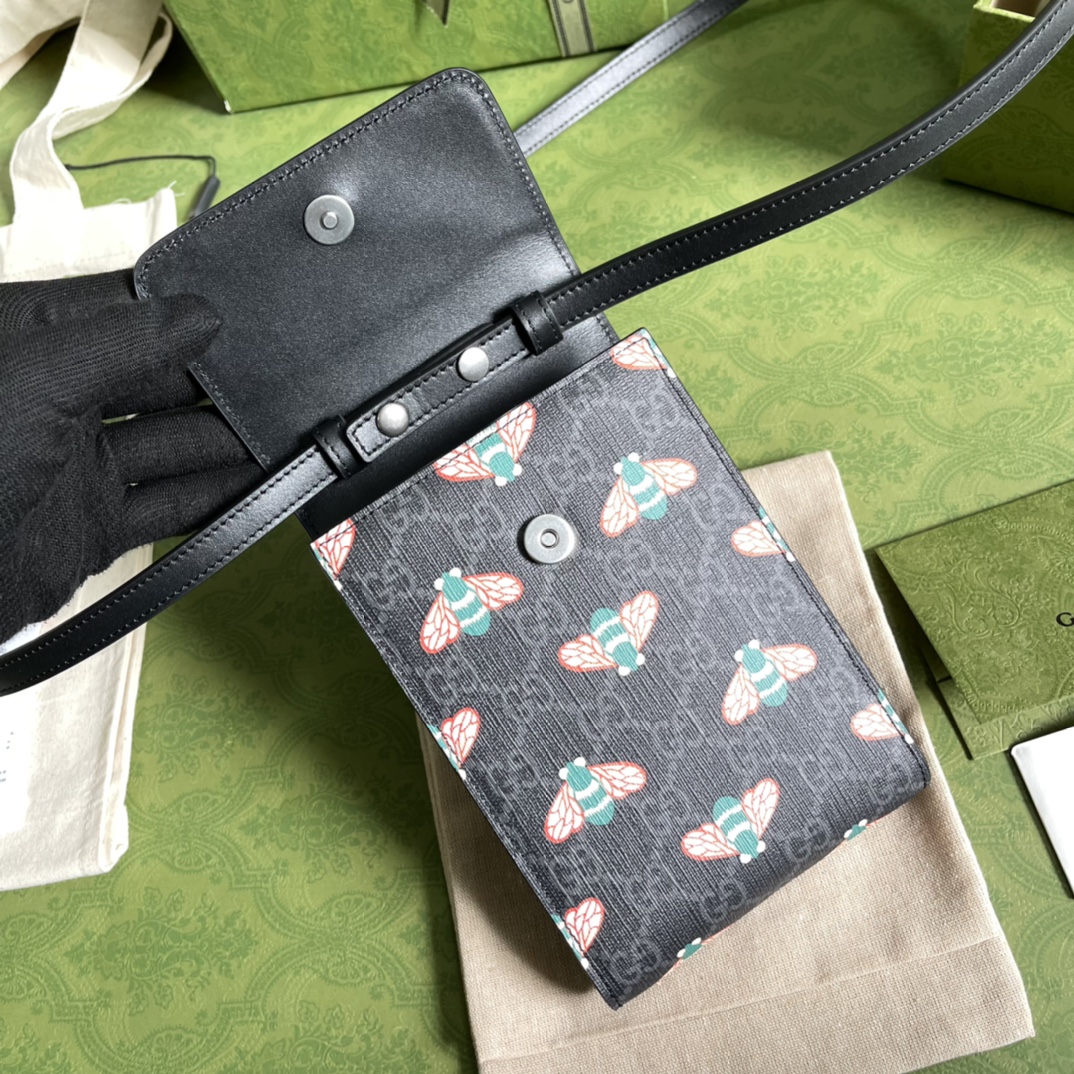 G*ucci Bag Top Quality 11.5*18*3.5cm