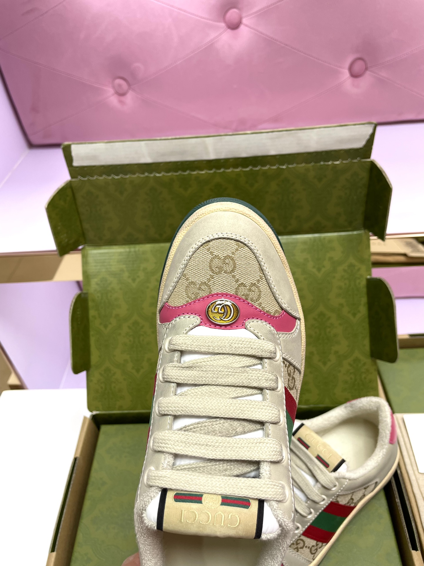 Men Women G*ucci Top Sneaker