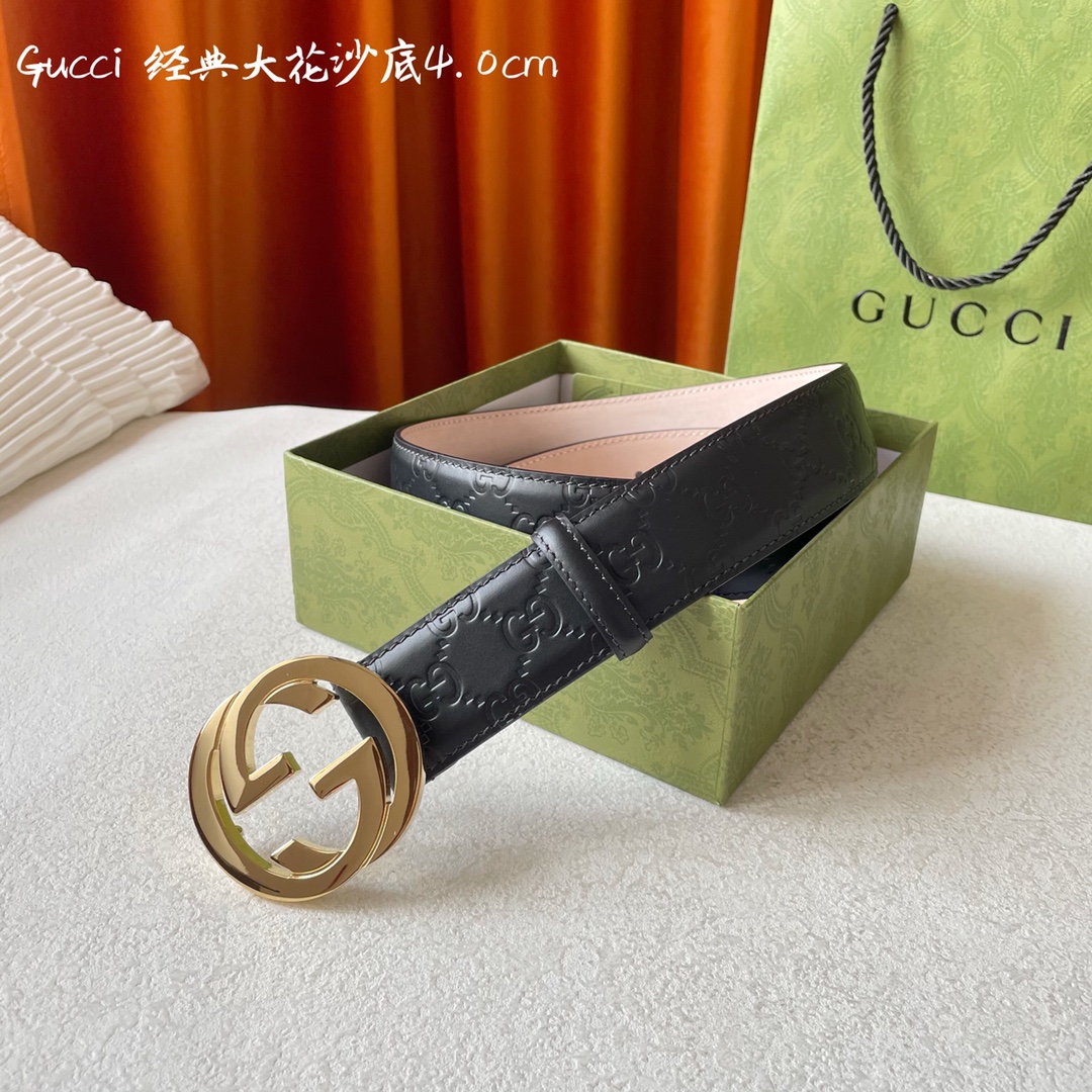 G*ucci Belts Top Quality 40MM