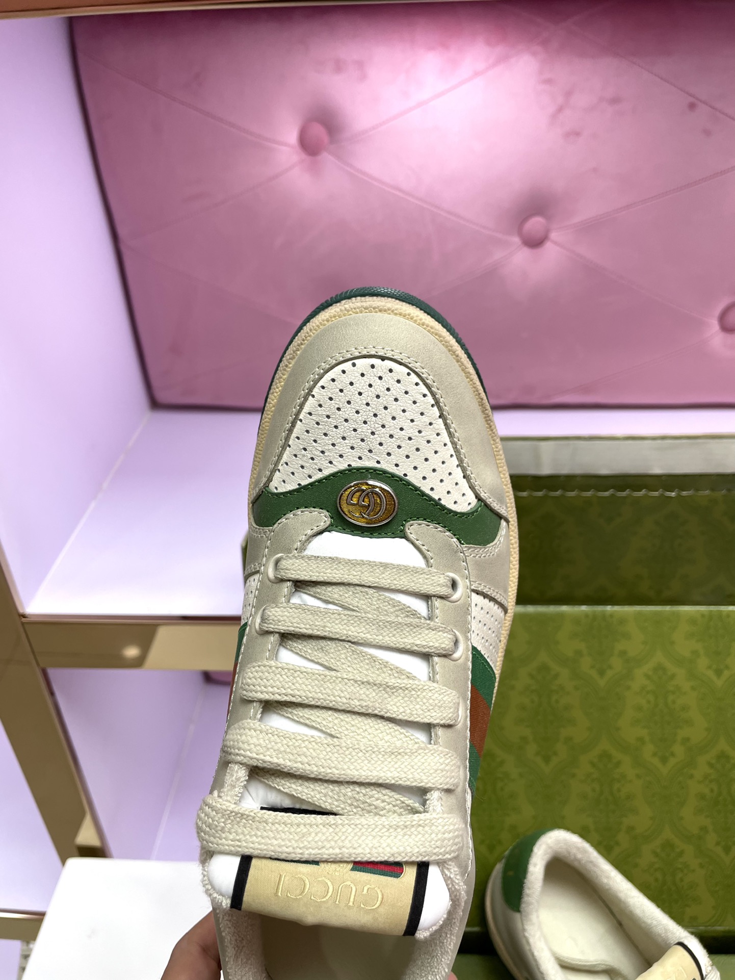 Men Women G*ucci Top Sneaker