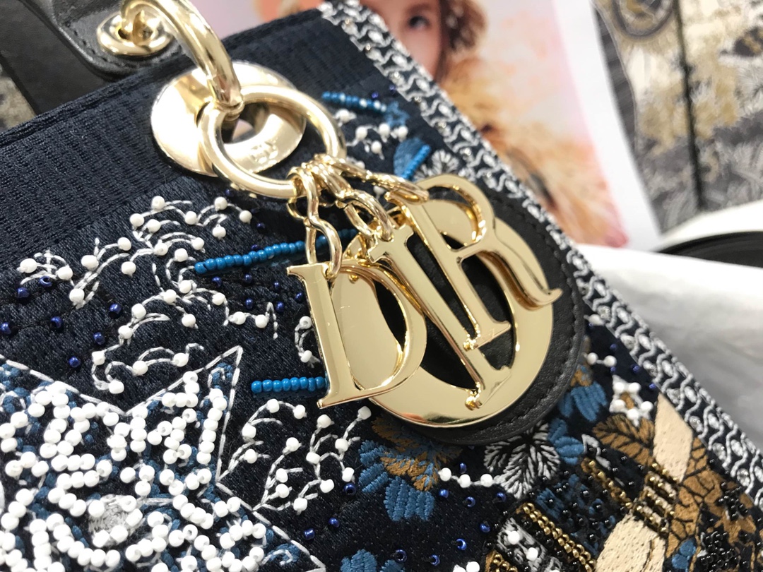 D*ior Top Bag 24*20*11cm