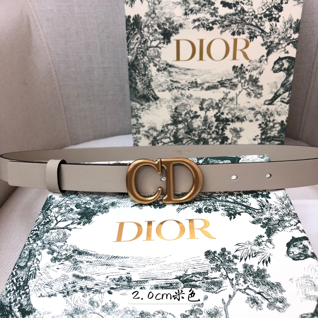 D*ior Belts Top Quality 20mm