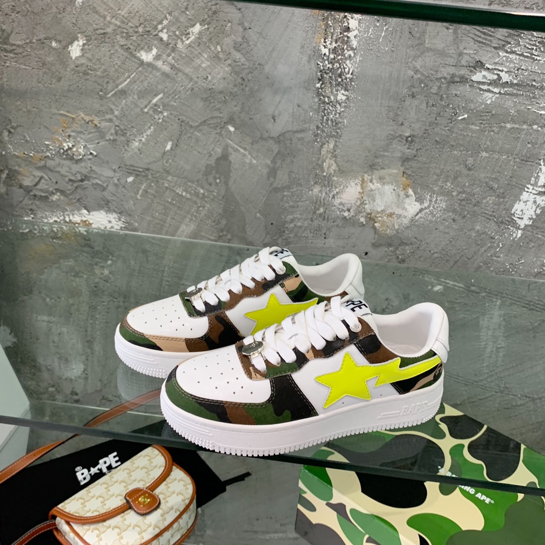 Men Women B*ape Top Sneaker