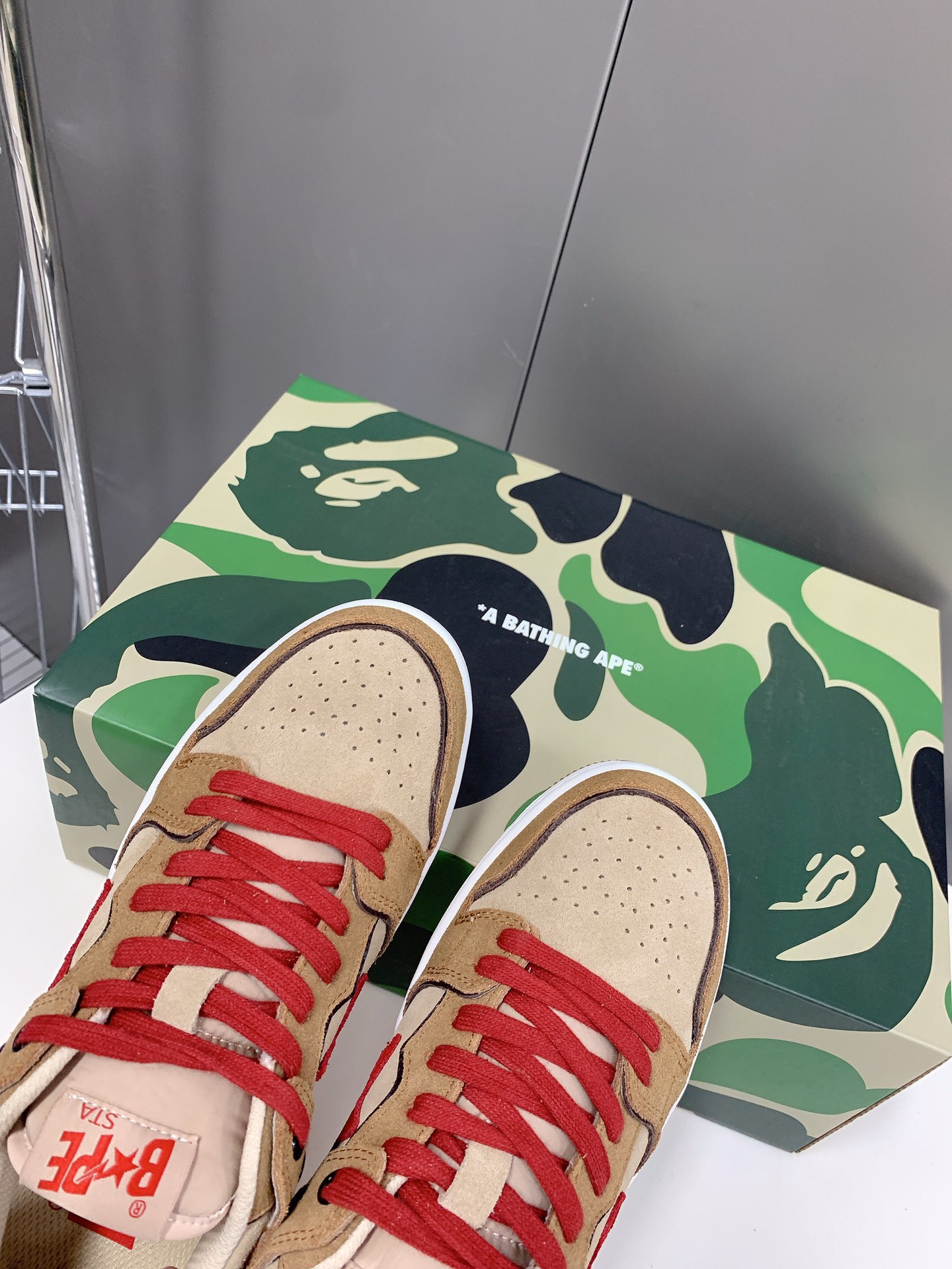 Men Women B*ape Top Sneaker