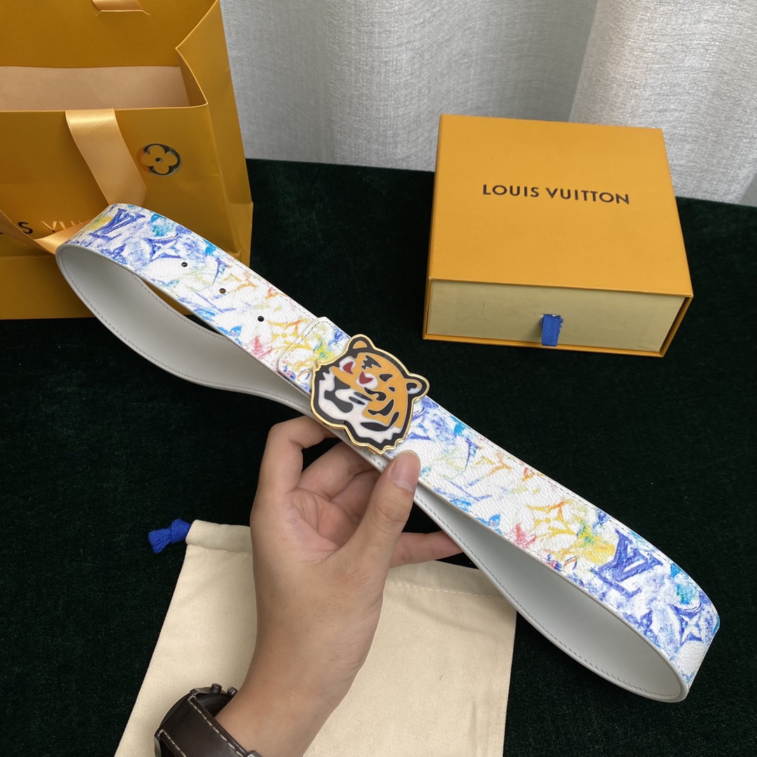 L*ouis V*uitton Belts Top Quality 40MM