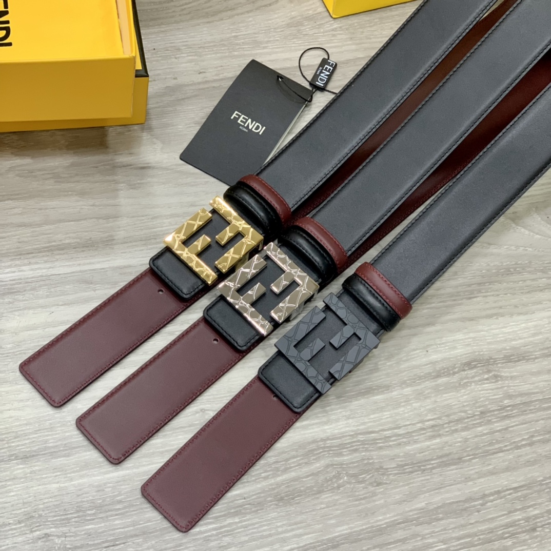 F*endi Belts Top Quality 40MM