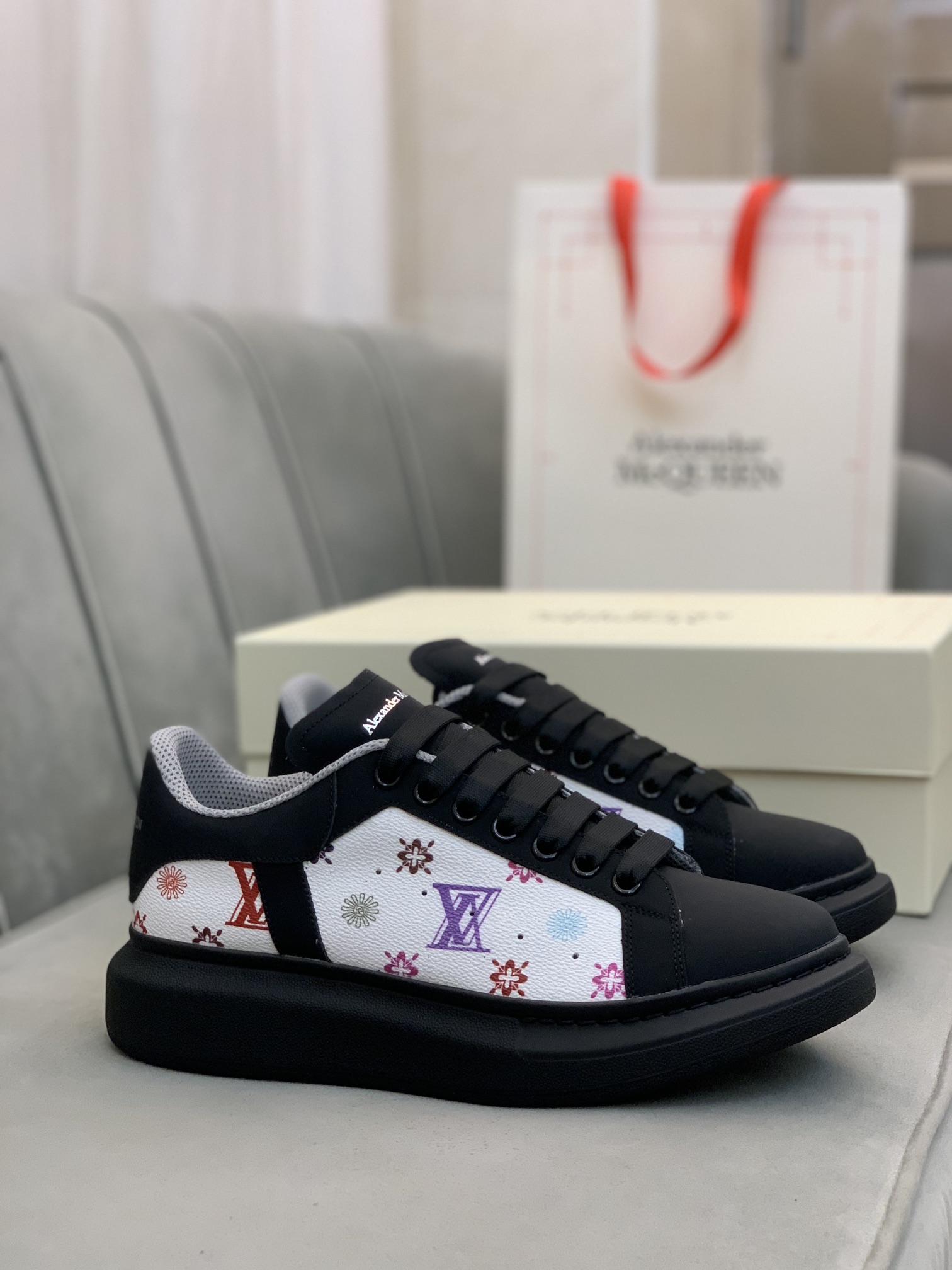 Men Women A*lexander M*cqueen Top Sneaker